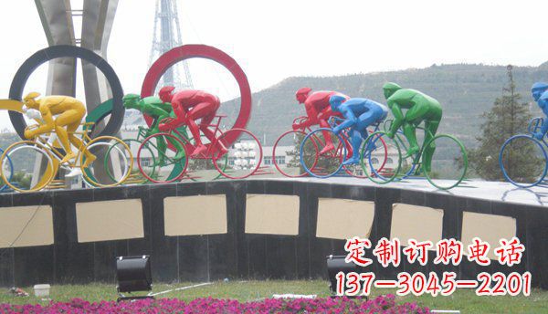 公园/不锈钢/自行车-公园不锈钢骑自行车雕塑 (2) 公园/不锈钢/自行车-公园不锈钢骑自行车雕塑 (2)