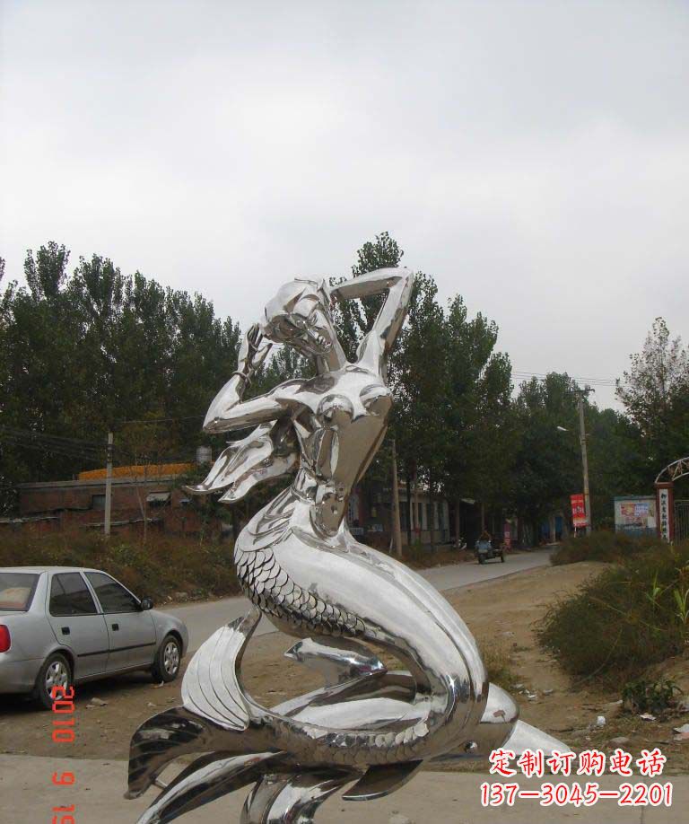 儒艮雕塑 - 公园/不锈钢/儒艮/海豚 儒艮雕塑 - 公园/不锈钢/儒艮/海豚