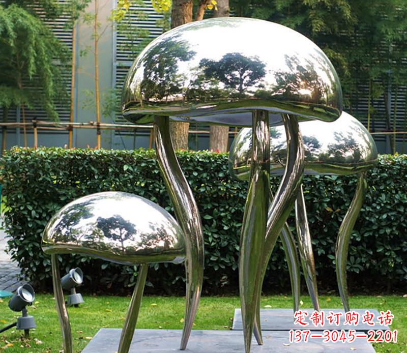 水母雕塑 - 公园/不锈钢/水母/海洋/动物 水母雕塑 - 公园/不锈钢/水母/海洋/动物