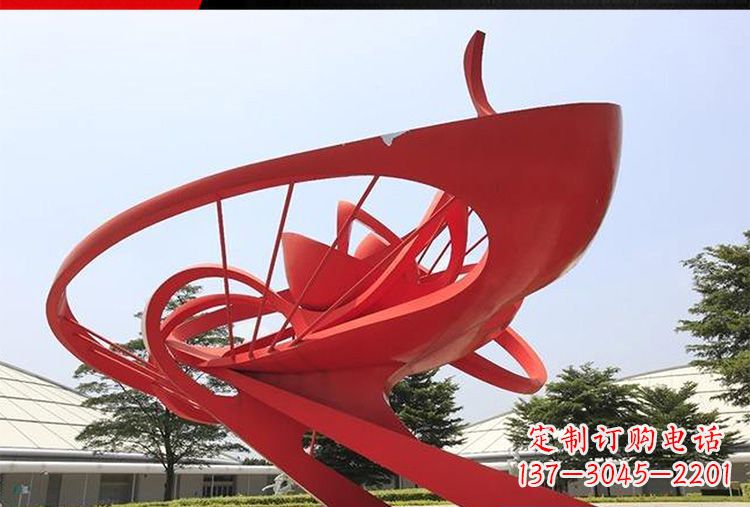 公园不锈钢天罗景观雕塑1