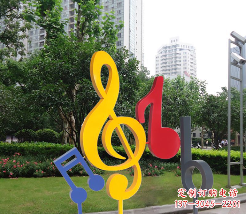 不锈钢音符雕塑-引领您的心情旋律 不锈钢音符雕塑-引领您的心情旋律