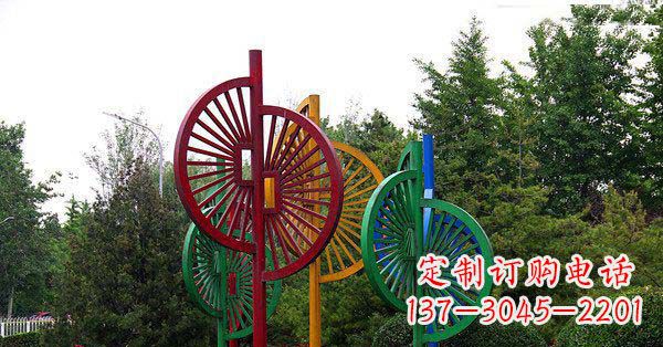 公园不锈钢造型景观雕塑