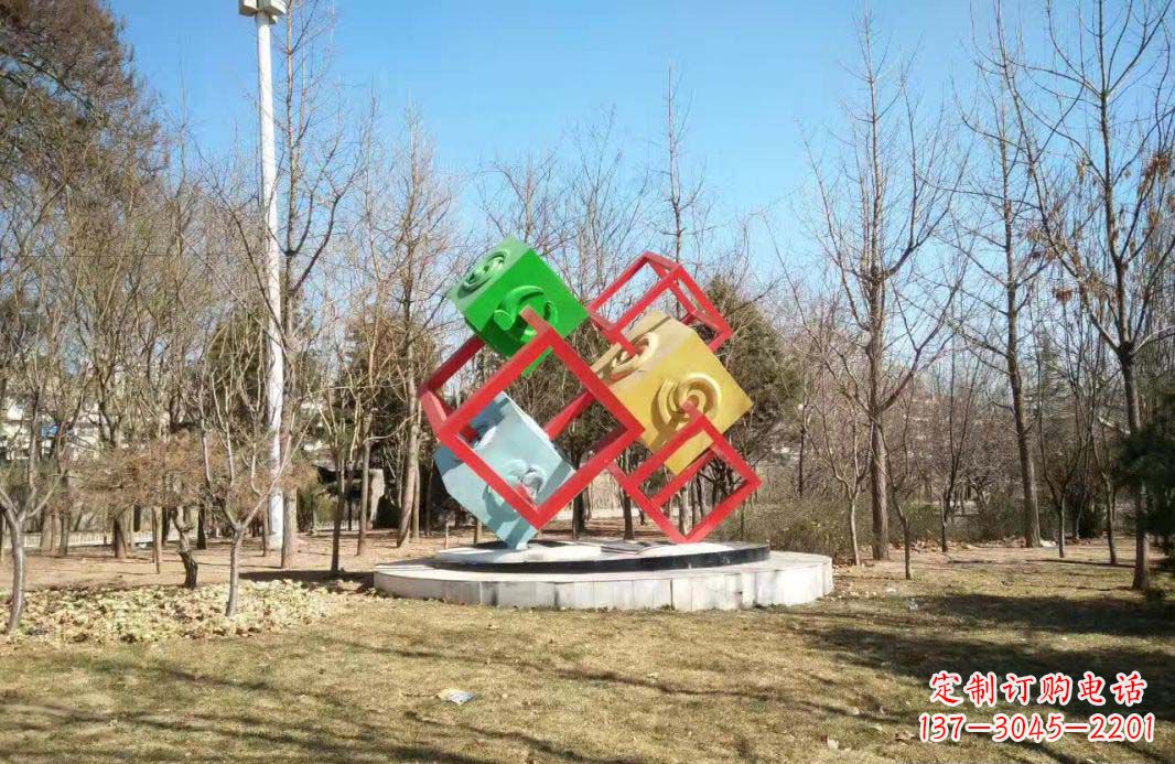 公园不锈钢装饰景观雕塑
