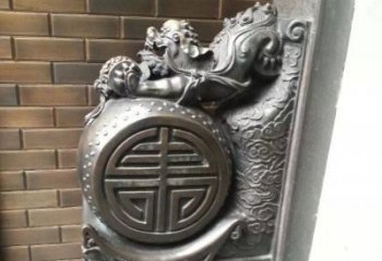 精美仿古门墩铜雕