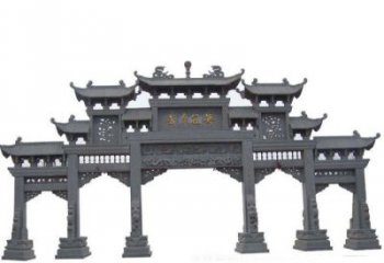 产品名称仿古牌坊石雕