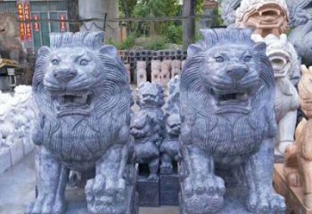 仿古欧式石雕狮子