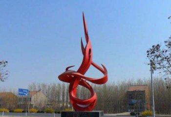 不锈钢火苗经典建筑雕塑