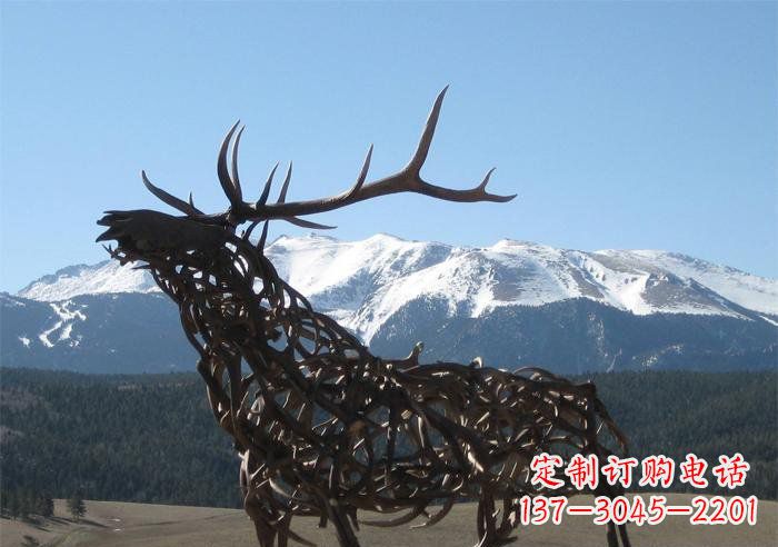 公园/抽象/动物/铜雕-公园抽象鹿动物铜雕 公园/抽象/动物/铜雕-公园抽象鹿动物铜雕