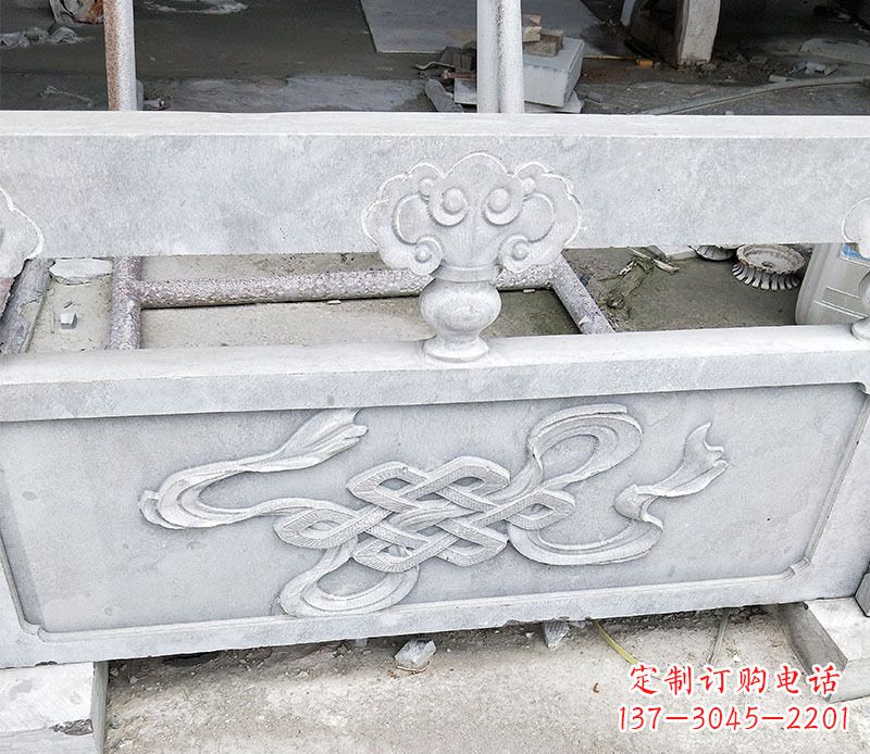 公园大理石栏板景观石雕 (4)