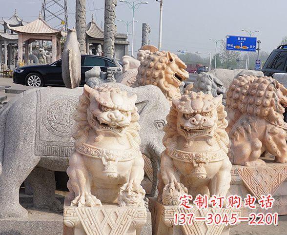 中领雕塑狮子石雕,传承经典,赋予新生 中领雕塑狮子石雕,传承经典,赋予新生