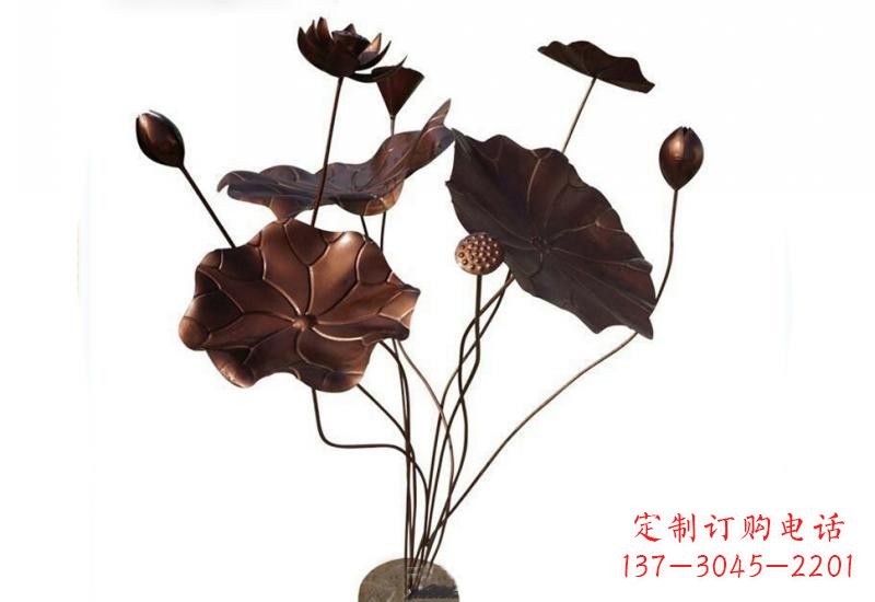 荷花雕塑 - 公园/荷花 荷花雕塑 - 公园/荷花