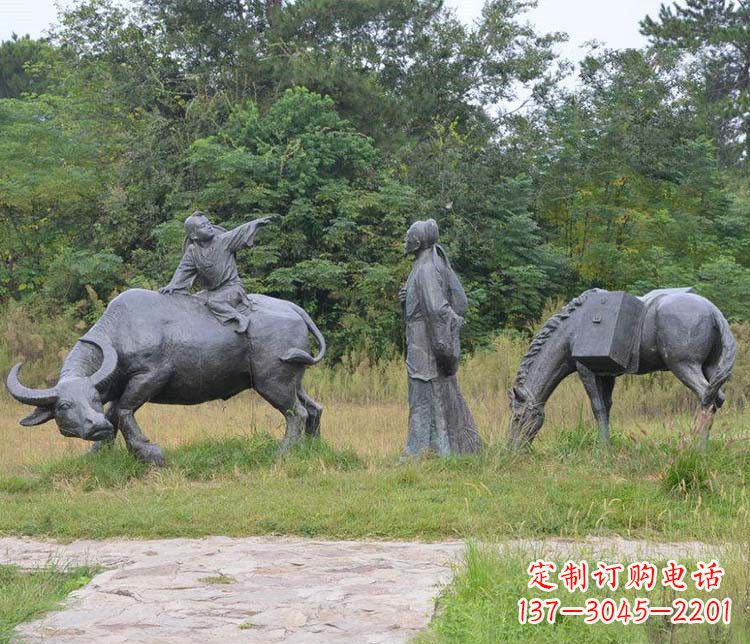 杜牧雕塑 - 公园/杜牧/人物/小品/铜雕 杜牧雕塑 - 公园/杜牧/人物/小品/铜雕