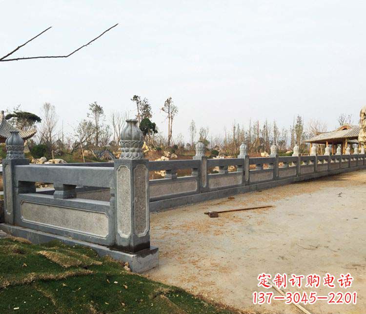 公园仿古石栏板景观石雕 (3)