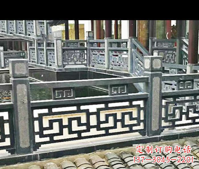 公园仿古石栏板