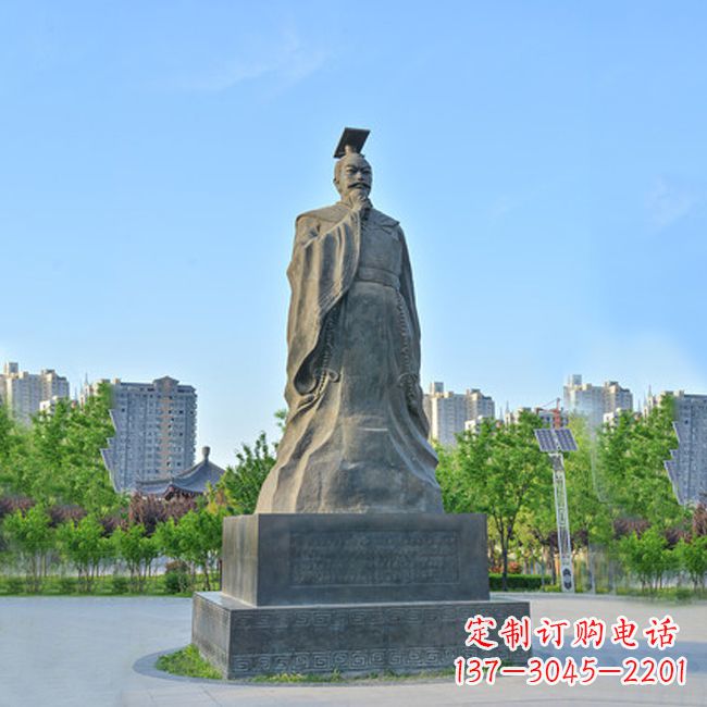 隋文帝雕塑 - 公园/广场/历史名人/青石/隋文帝/杨坚 隋文帝雕塑 - 公园/广场/历史名人/青石/隋文帝/杨坚