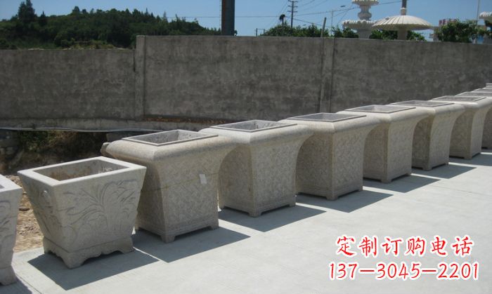 花盆雕塑 - 公园/景观/大理石/花盆/石雕 花盆雕塑 - 公园/景观/大理石/花盆/石雕
