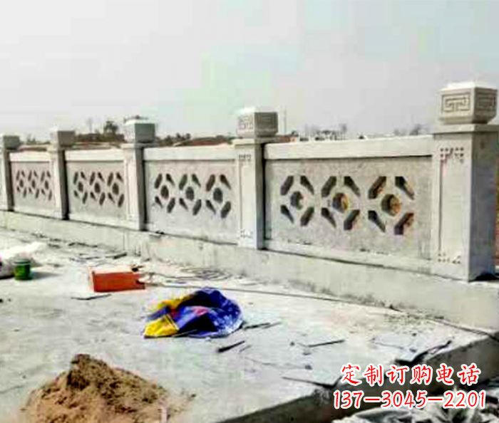 公园景观大理石栏板石雕 (8)
