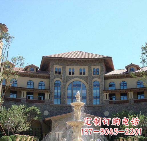 公园景观大理石喷泉石雕