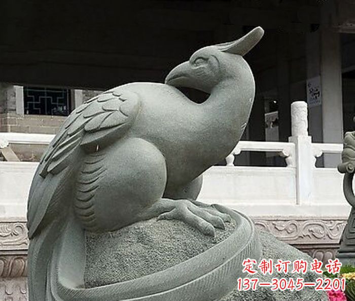 公园景观凤凰石雕