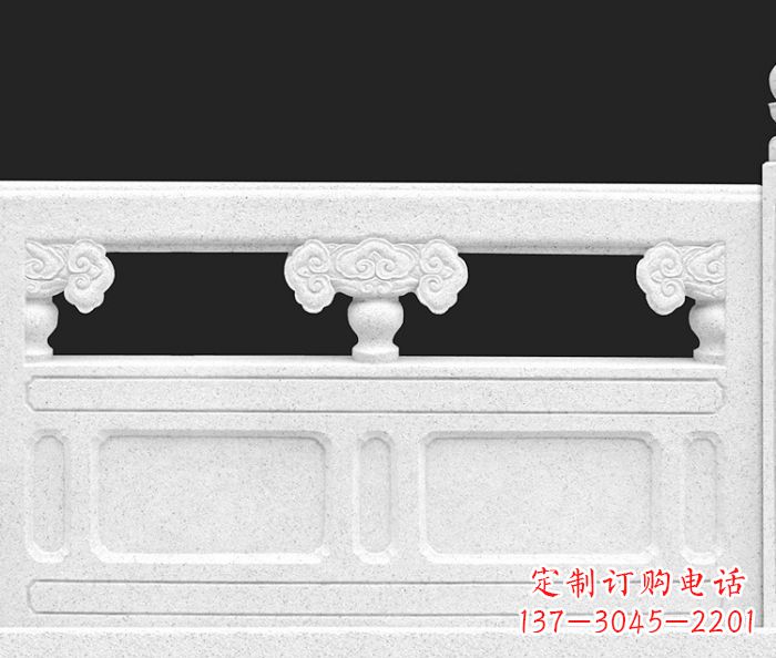 汉白玉石栏板雕塑 汉白玉石栏板雕塑