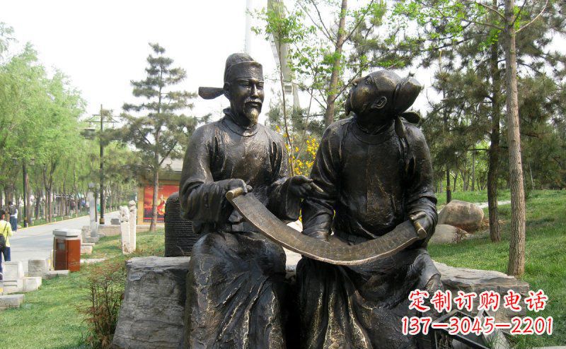 传承经典,定制古典唐代人物小品铜雕 传承经典,定制古典唐代人物小品铜雕