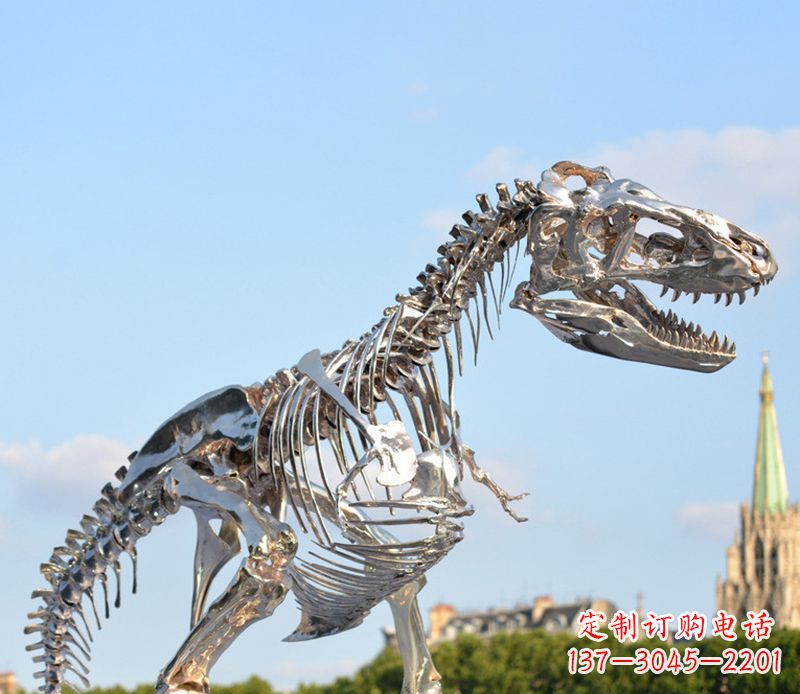恐龙雕塑 - 公园/恐龙/不锈钢 恐龙雕塑 - 公园/恐龙/不锈钢
