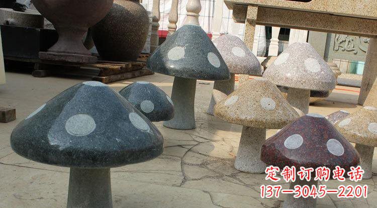 公园蘑菇石雕