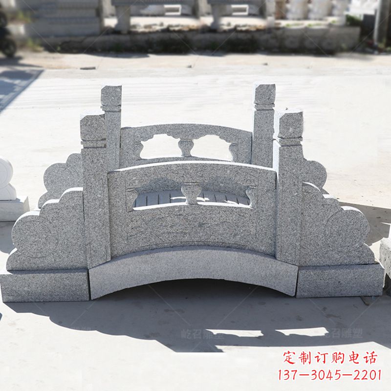 公园青石小桥