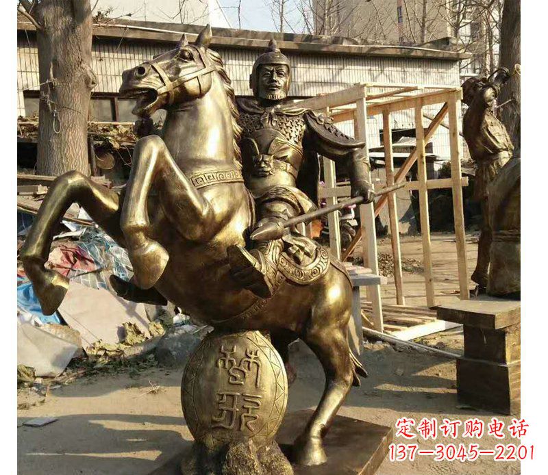 高雅骑马雕塑 高雅骑马雕塑