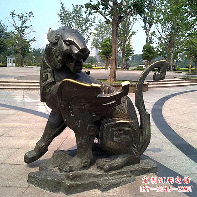 公园神兽动物铜雕貔貅雕塑