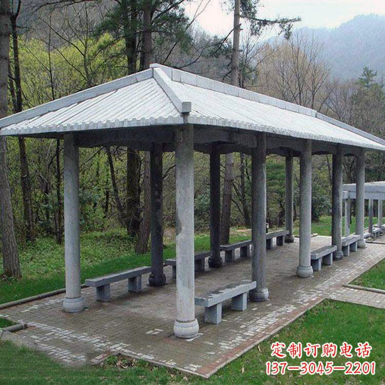 公园石雕长廊