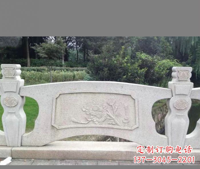 公园石栏板大理石雕塑 (3)