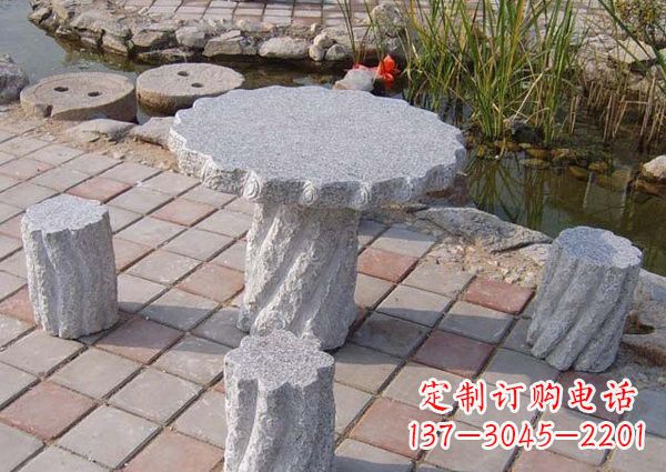 公园石桌凳 (2)