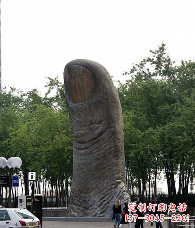 中领雕塑大拇指铜雕竖立景观 中领雕塑大拇指铜雕竖立景观
