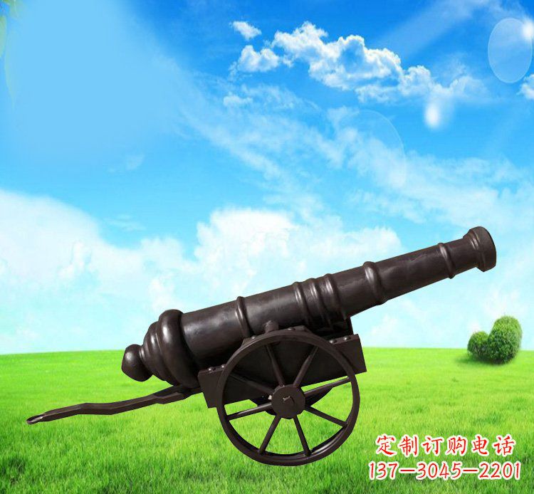 公园铜雕大炮景观雕塑