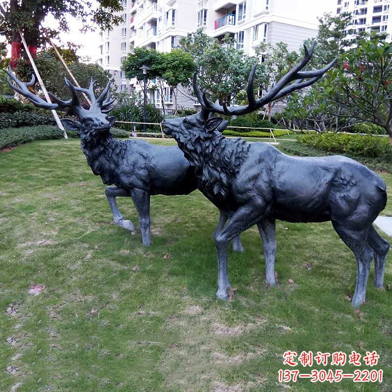 自然风格动物铜雕塑 自然风格动物铜雕塑