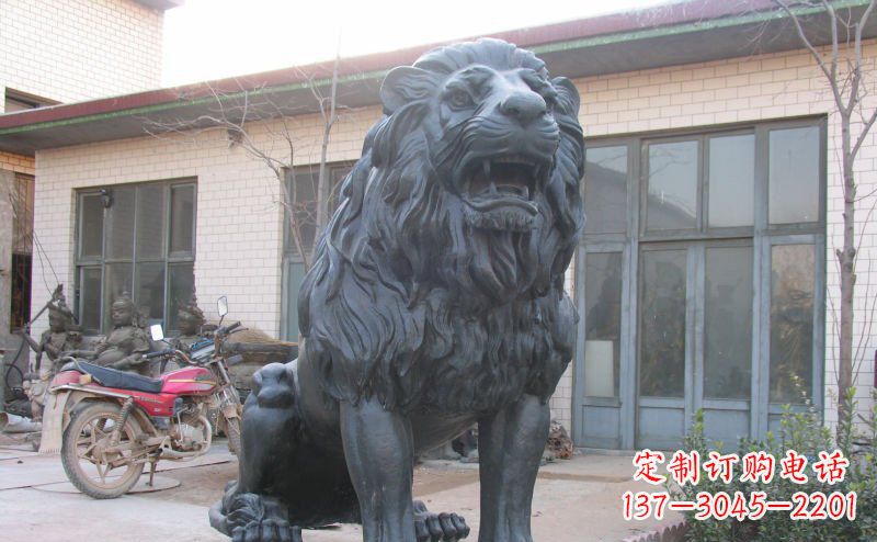 西洋雕塑 - 公园/西洋/狮子/铜雕 西洋雕塑 - 公园/西洋/狮子/铜雕
