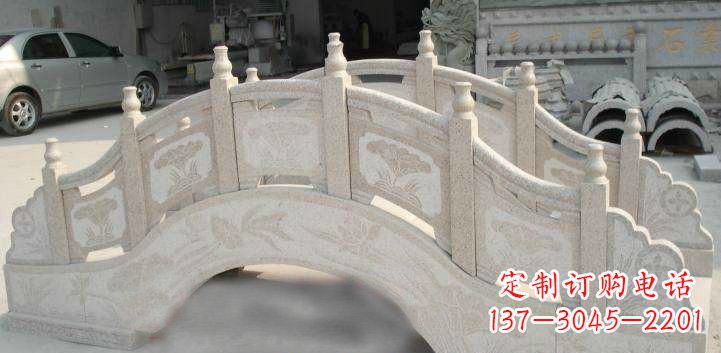公园小桥石雕
