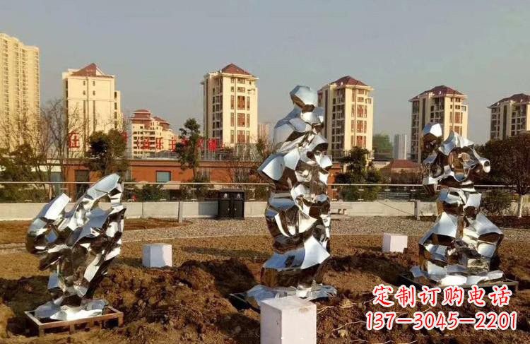定制公园小区不锈钢太湖石雕塑 定制公园小区不锈钢太湖石雕塑