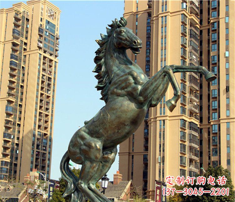 中领雕塑充满细节的动物铜雕 中领雕塑充满细节的动物铜雕