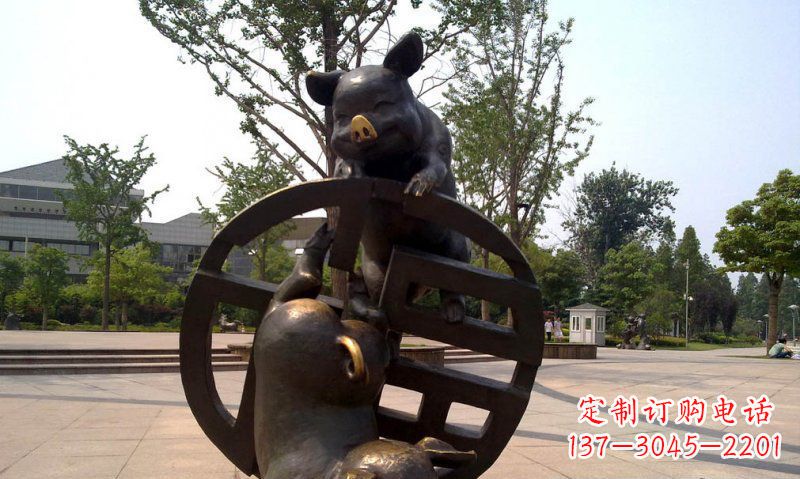 公园/动物/铜雕-公园小猪动物铜雕 (2) 公园/动物/铜雕-公园小猪动物铜雕 (2)
