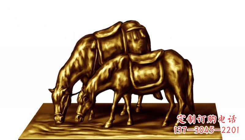 中领雕塑精美铜制动物雕塑 中领雕塑精美铜制动物雕塑
