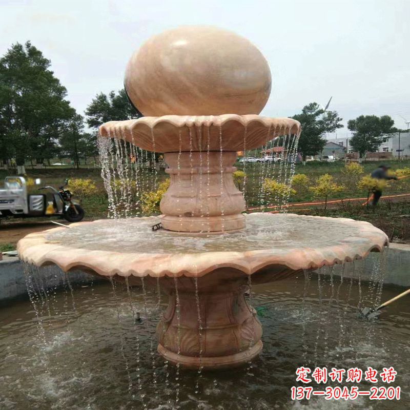 公园园林石雕喷泉水景