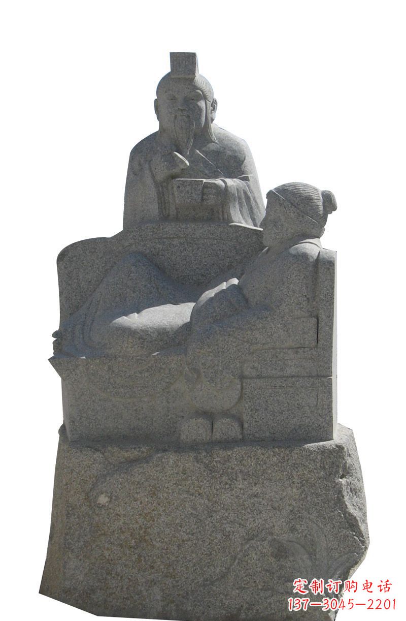 古代二十四孝人物公园石雕 (4)
