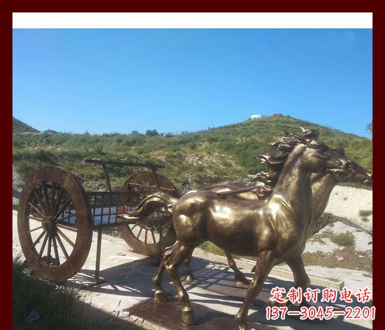 马车铜雕精美绝伦的古典魅力 马车铜雕精美绝伦的古典魅力