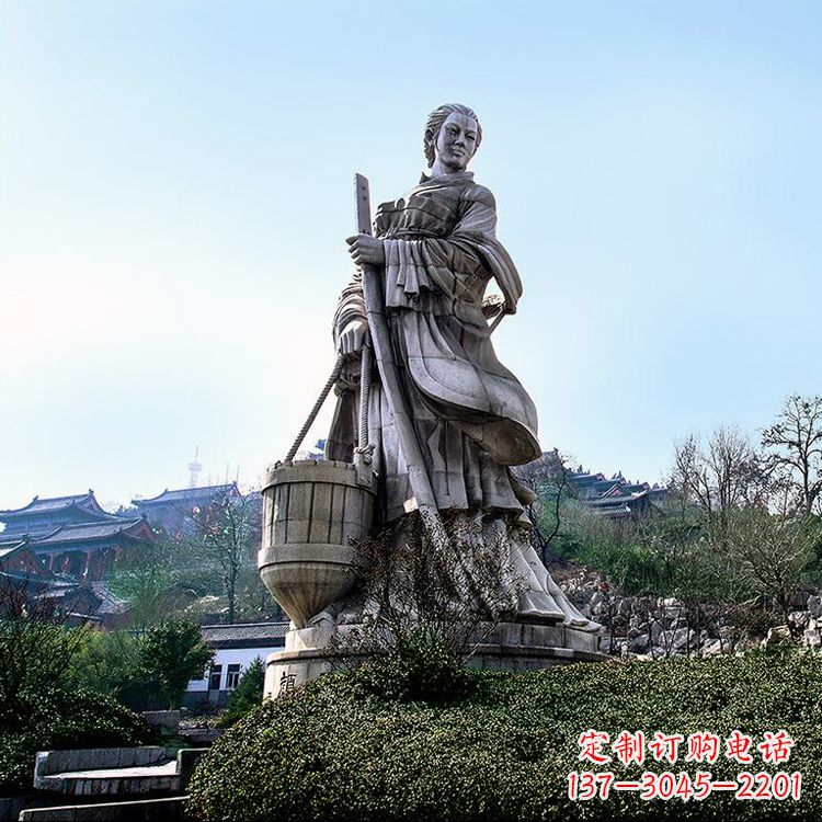浪漫古典,文姜古装美女雕塑 浪漫古典,文姜古装美女雕塑