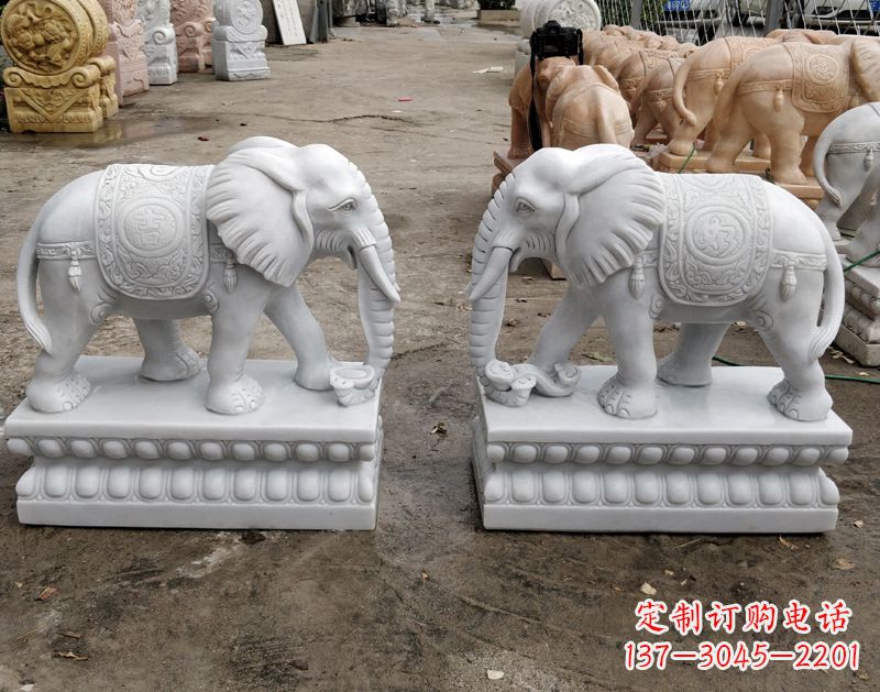 传统古老工艺大象雕塑 传统古老工艺大象雕塑
