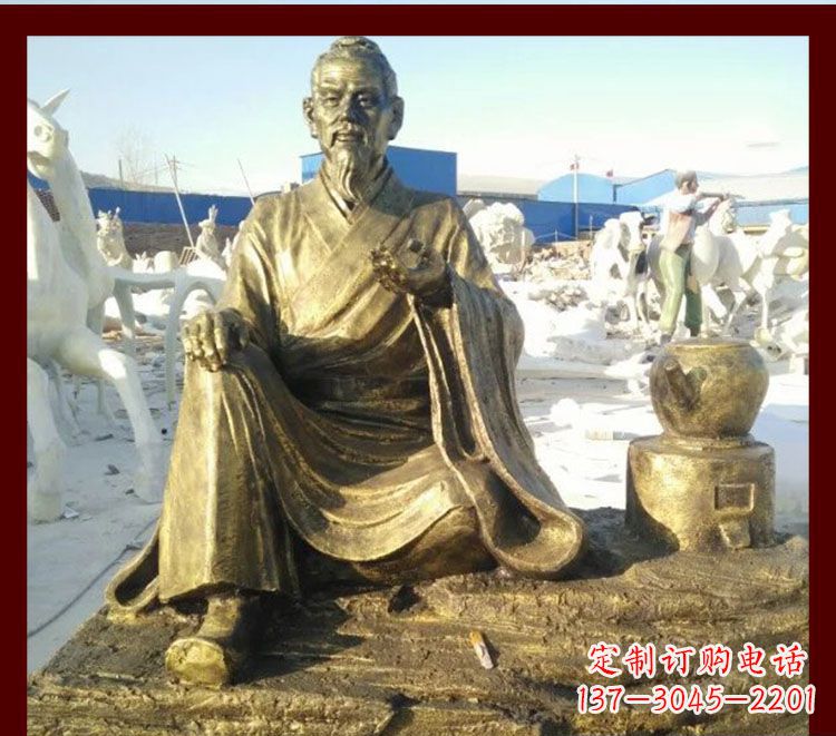 张仲景雕塑——杰出古代名人熬中药的传奇 张仲景雕塑——杰出古代名人熬中药的传奇