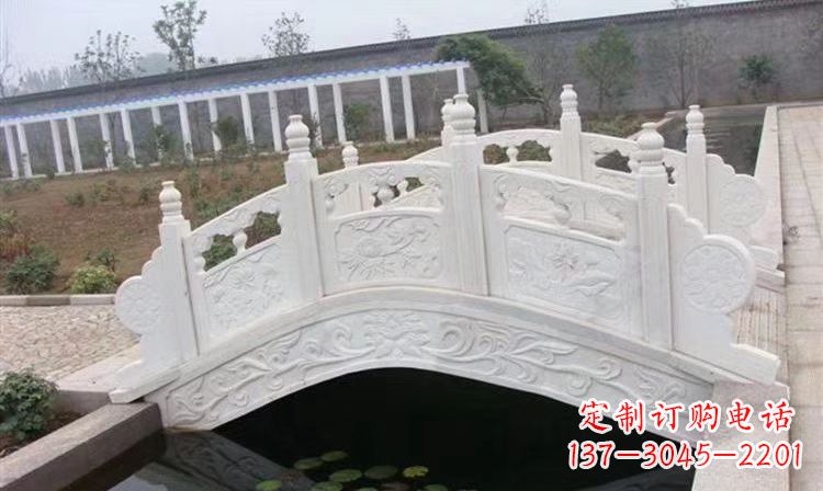 拱桥石雕户外摆件园林景观雕塑