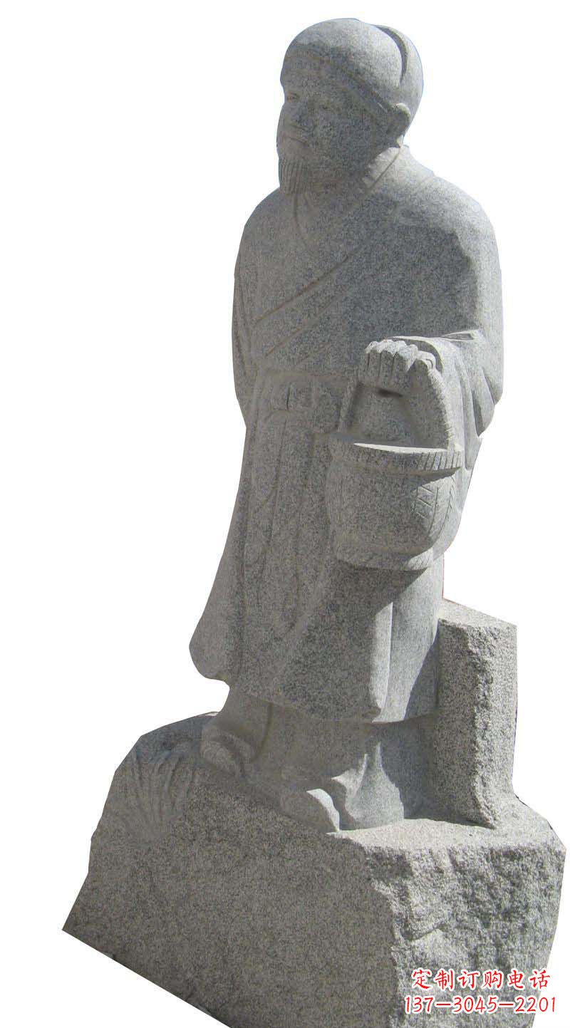 古代二十四孝人物公园石雕